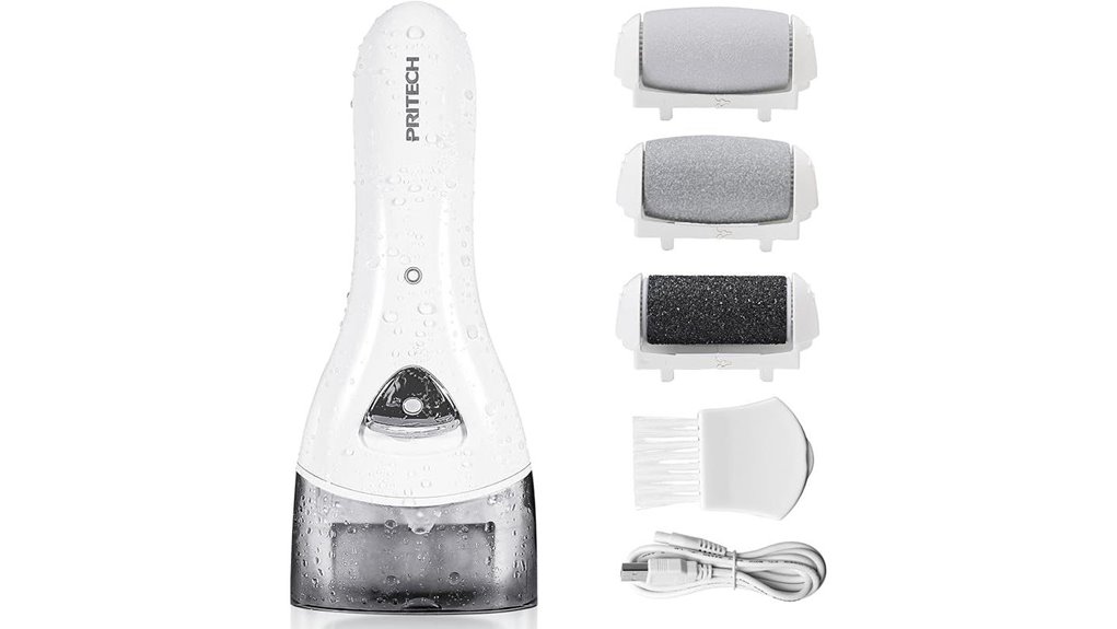 rechargeable pedicure callus remover kit