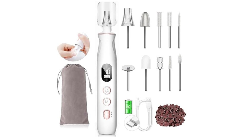 rechargeable professional nail drill kit
