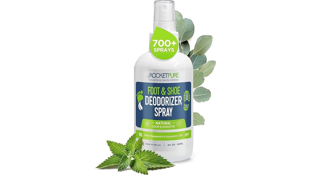 rocket pure deodorizer for feet and shoes