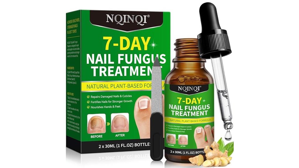 seven day nail fungus treatment growth serum