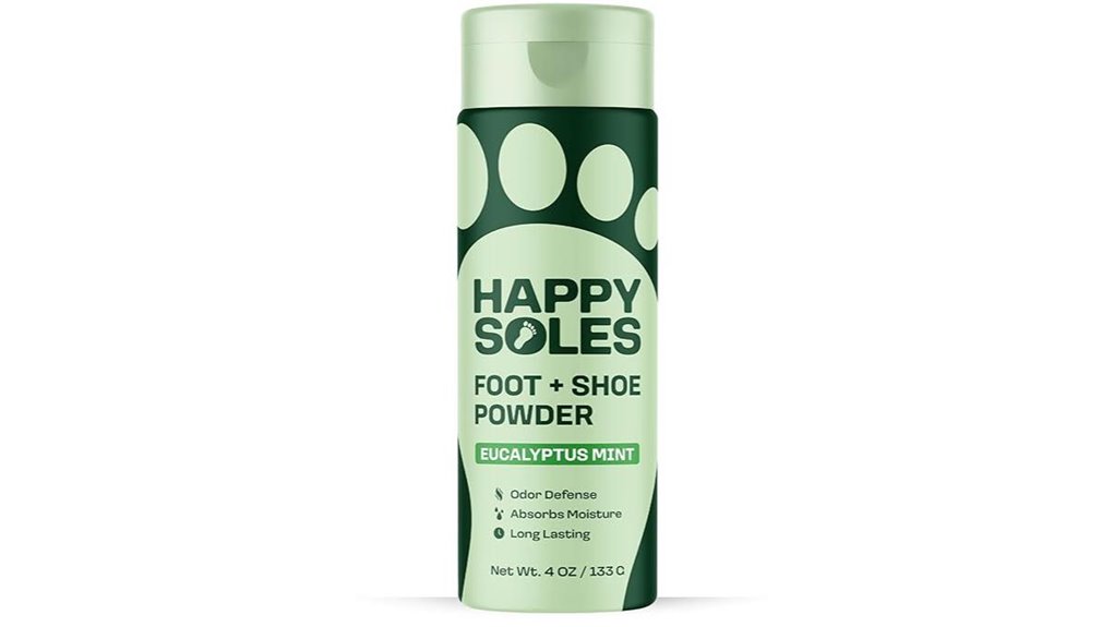 shoe deodorizer with eucalyptus mint