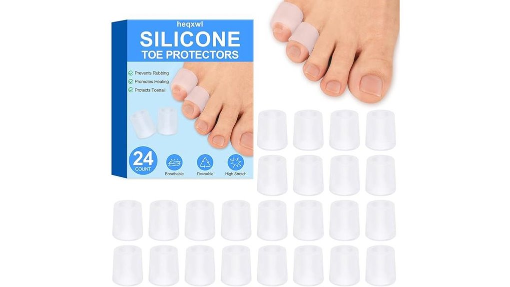 silicone toe protectors for corns