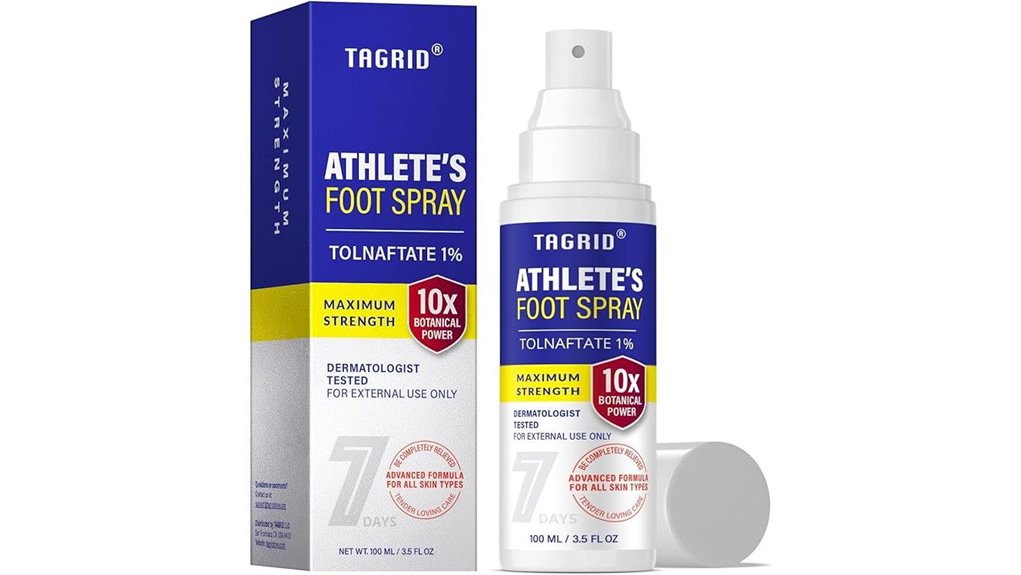 tagrid athletes foot spray 3 5oz