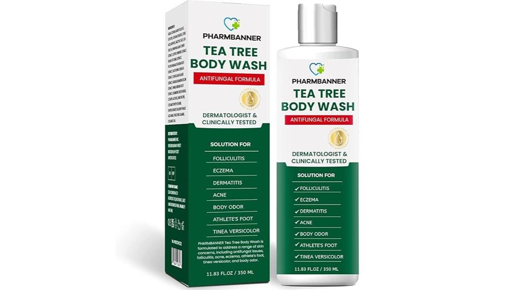 tea tree antifungal body wash