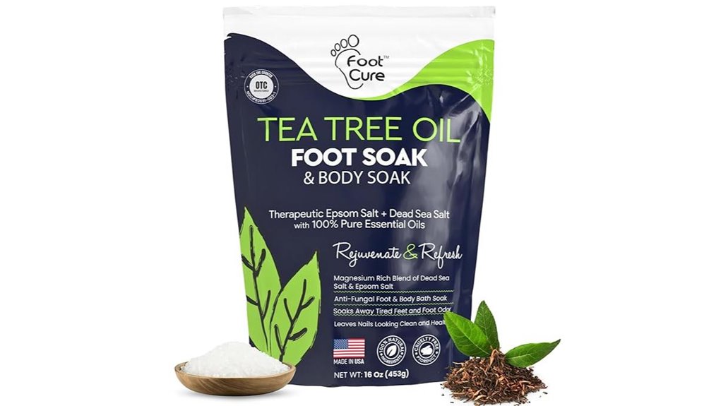 tea tree foot soak 16 oz