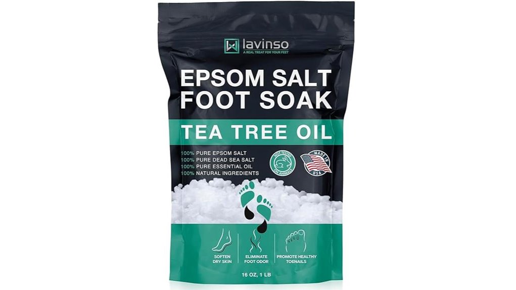 tea tree foot soak salt