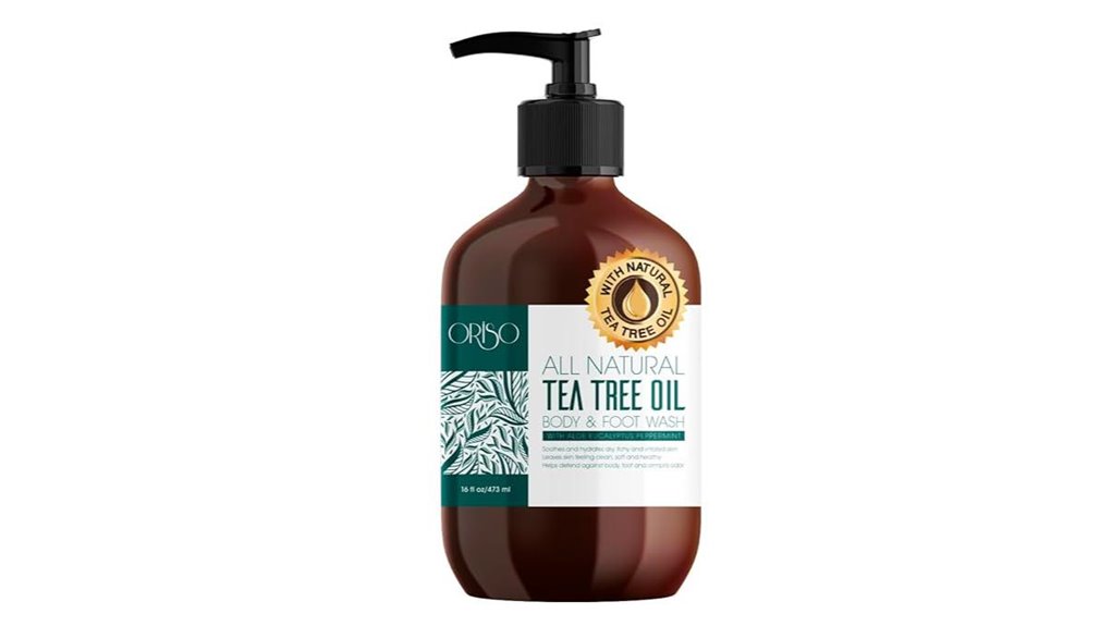 tea tree oil body wash