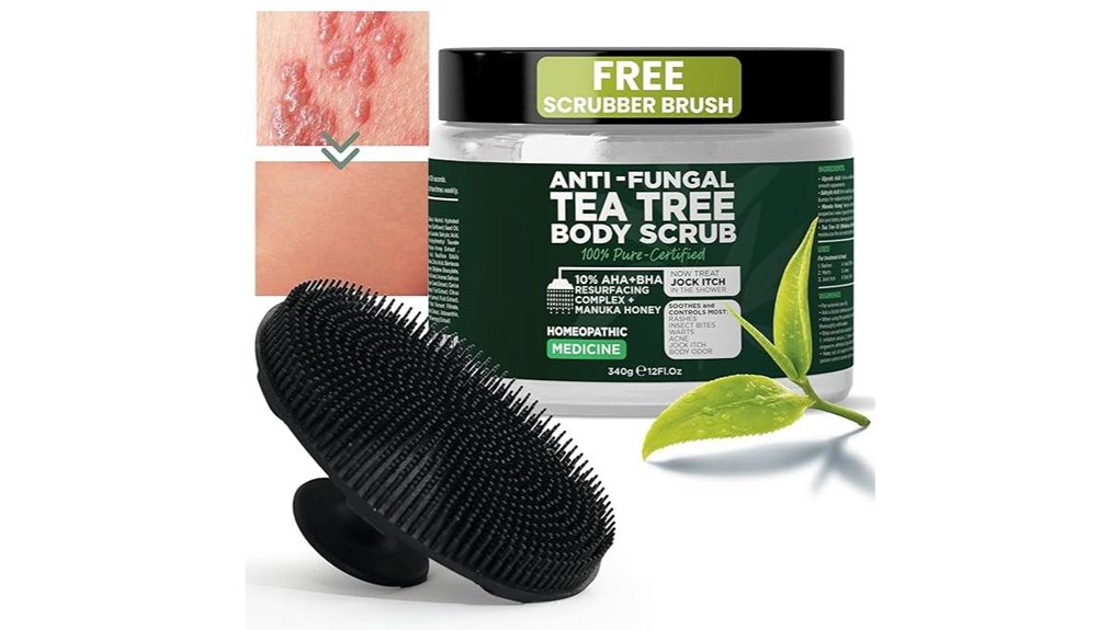 terramed comfort tea tree scrub