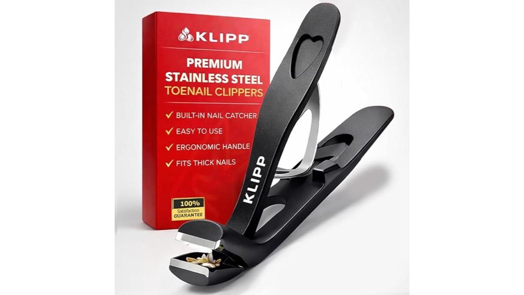 thick toenail clippers angled blade