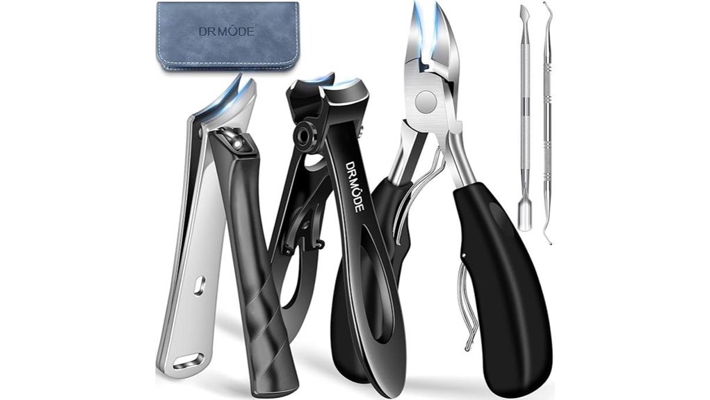 thick toenail clippers long handled