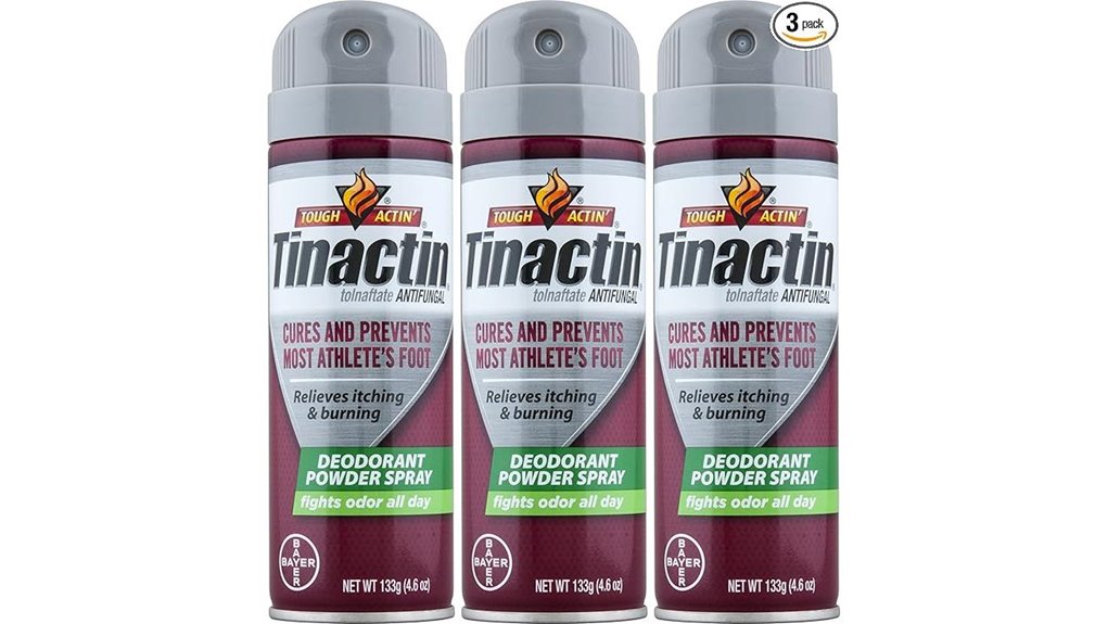 tinactin foot fungus spray trio
