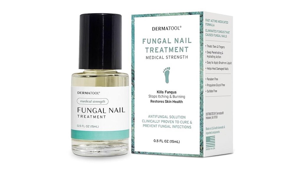 toenail fungus antifungal solution label