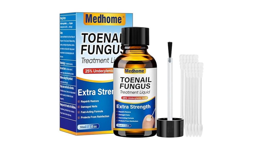 toenail fungus treatment notes undecylenic acid
