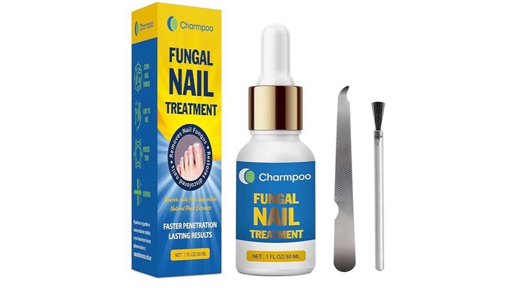 toenail fungus treatment serum with botanical extracts