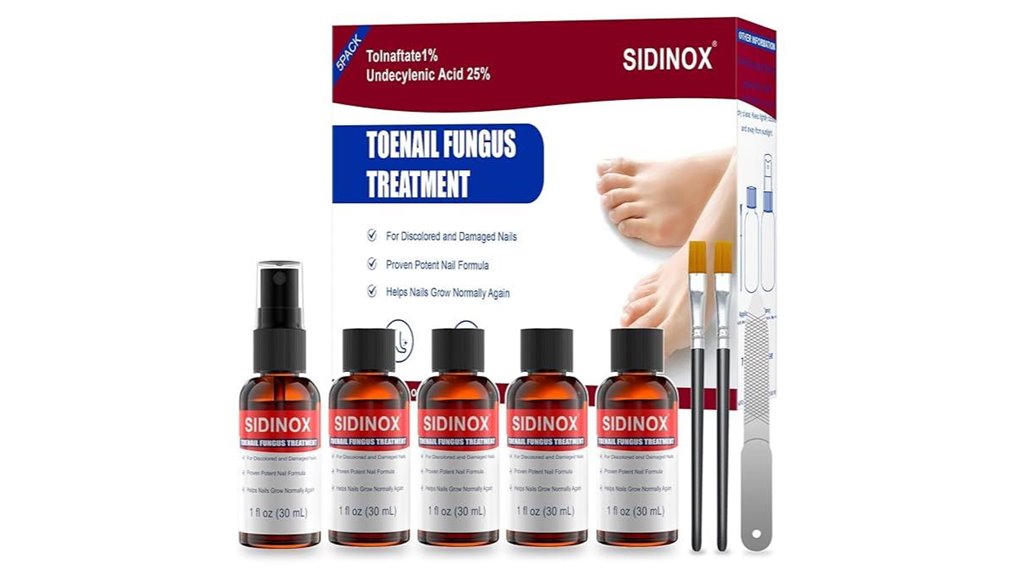 toenail fungus undecylenic acid pack