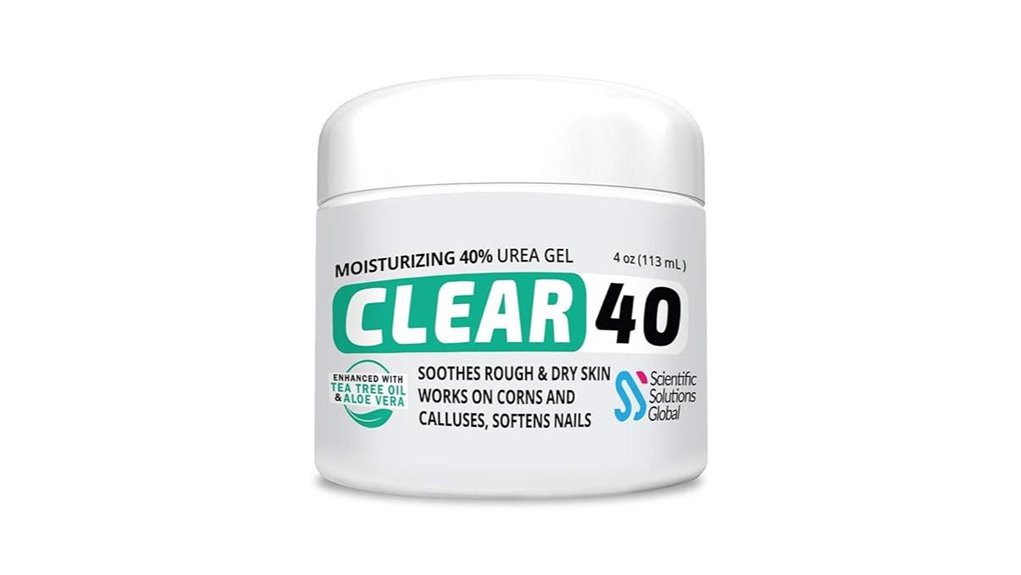 urea gel with tea tree and coconut oil