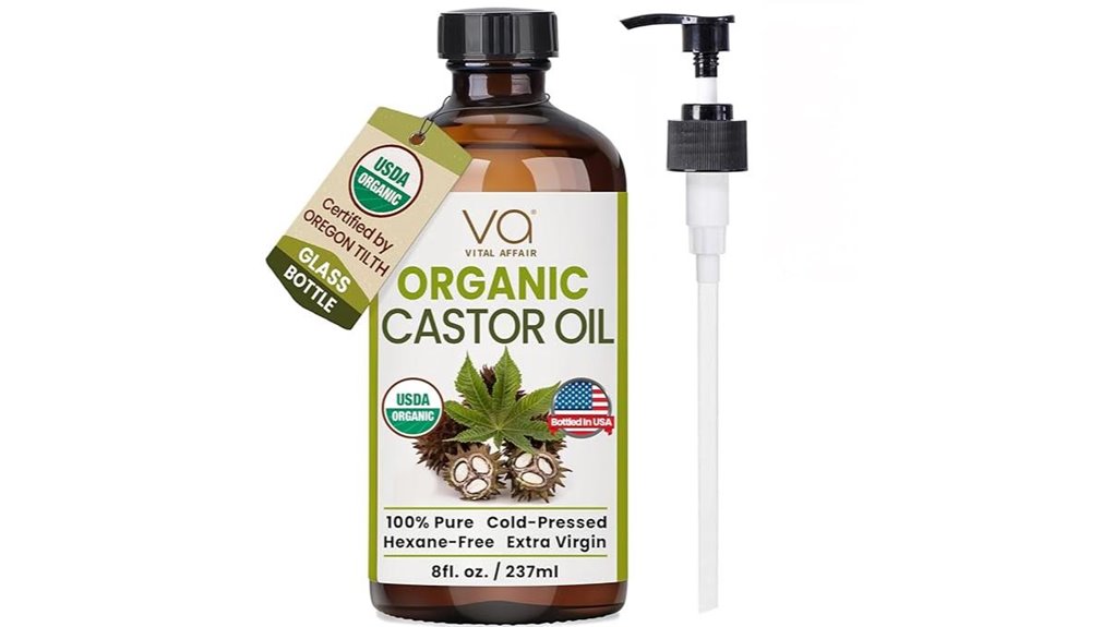 vital affair organic castor oil product details