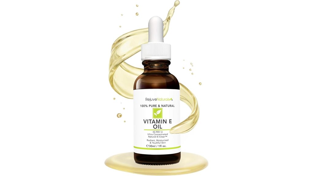 vitamin e oil for skin repair