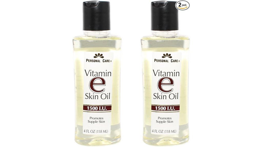 vitamin e skin oil label 2